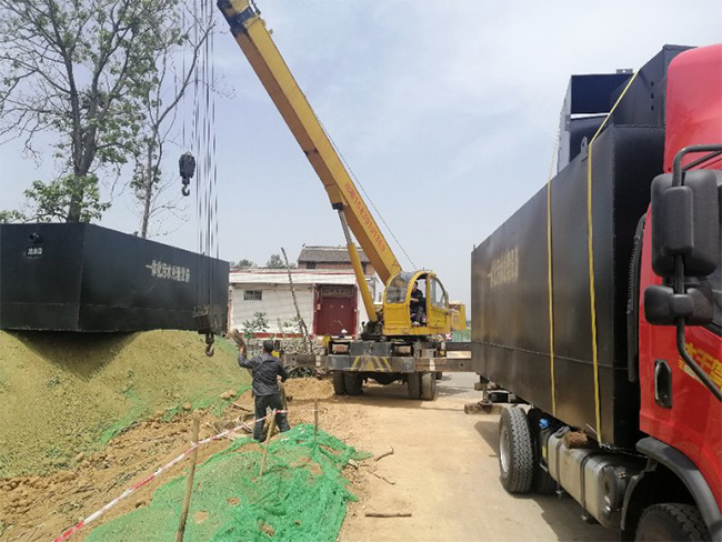 南平某村生(shēng)活污水(shuǐ)一體(tǐ)化設備