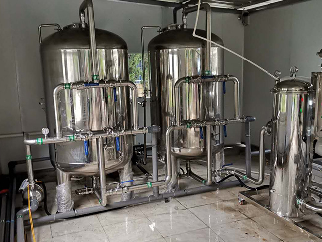 廈門(mén)某飲料廠純淨水(shuǐ)設備