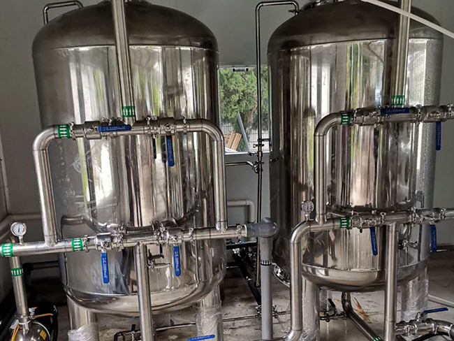 廈門(mén)某飲料廠純淨水(shuǐ)設備